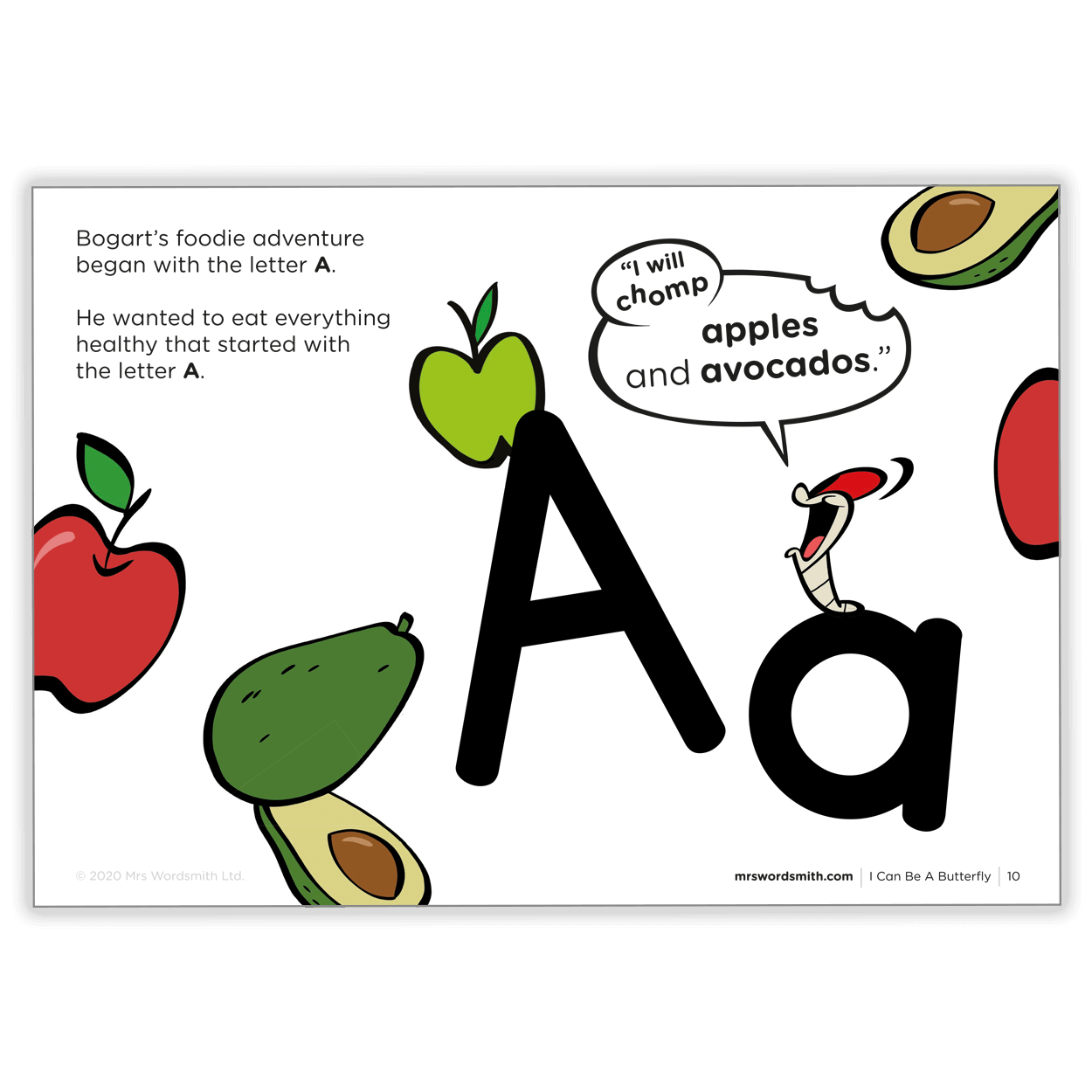 A is for apples and avocados