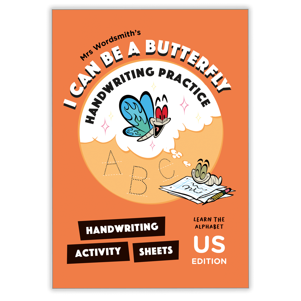 I Can Be a Butterfly Handwriting Practice