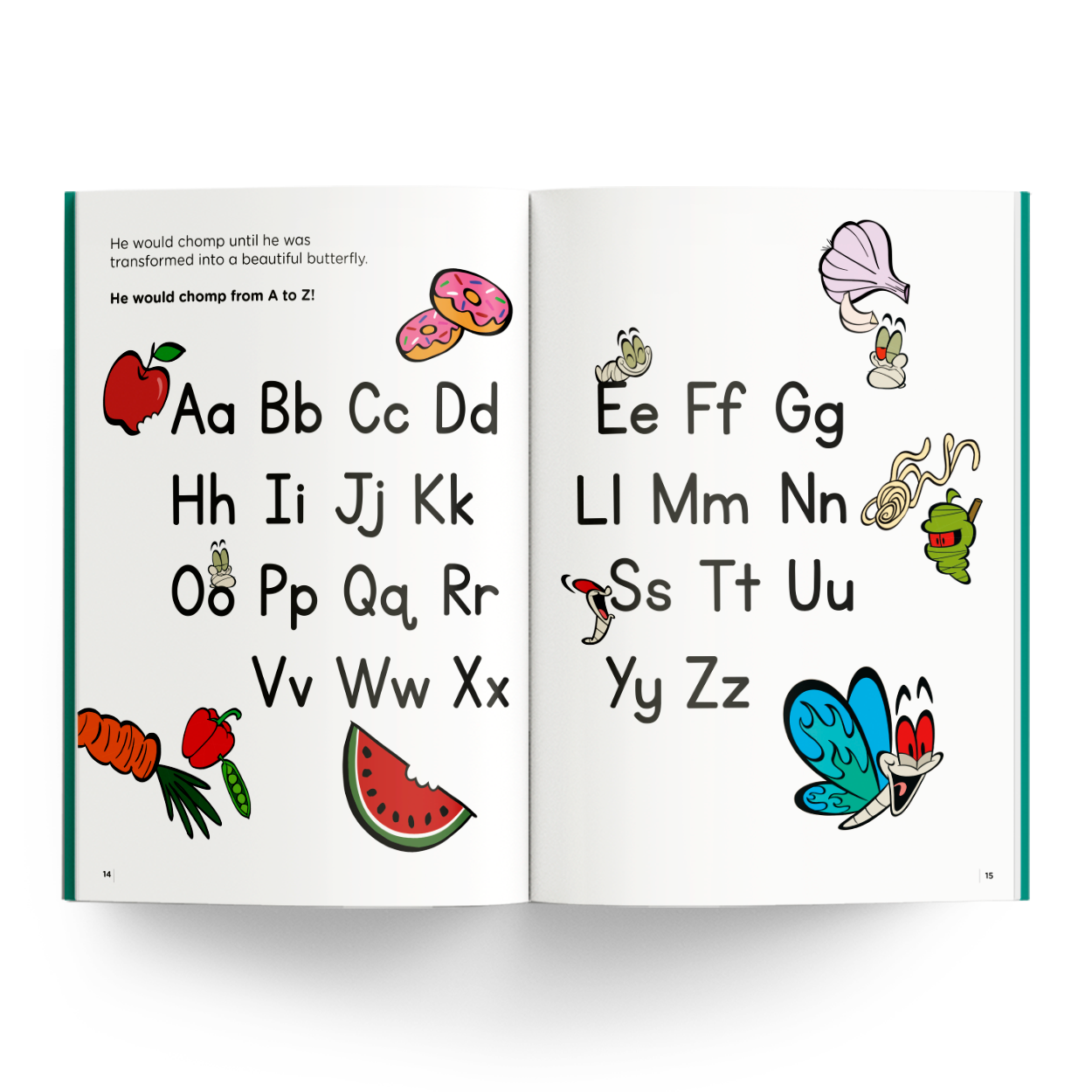 ABCHandwriting DK alphabet book carousel image