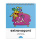 Extravagant giraffe illustration