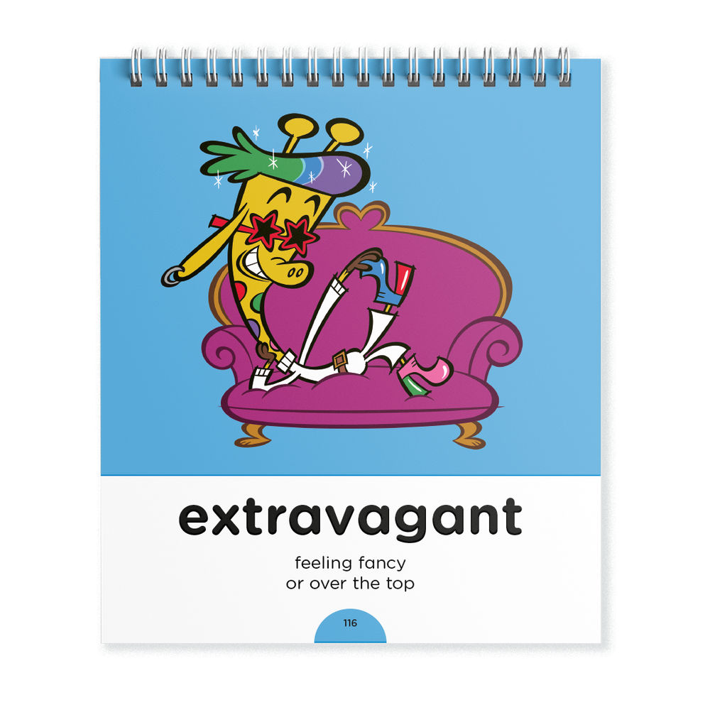 Extravagant giraffe