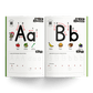 letters A & B