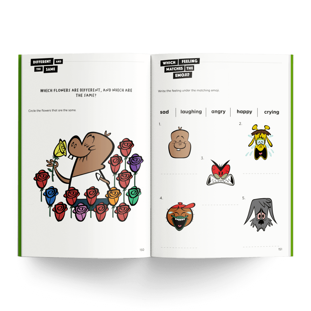 Colossal DK - Flowers & Feelings Activity Pages - Carousel 4