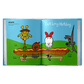 Cartoon hotdog and characters