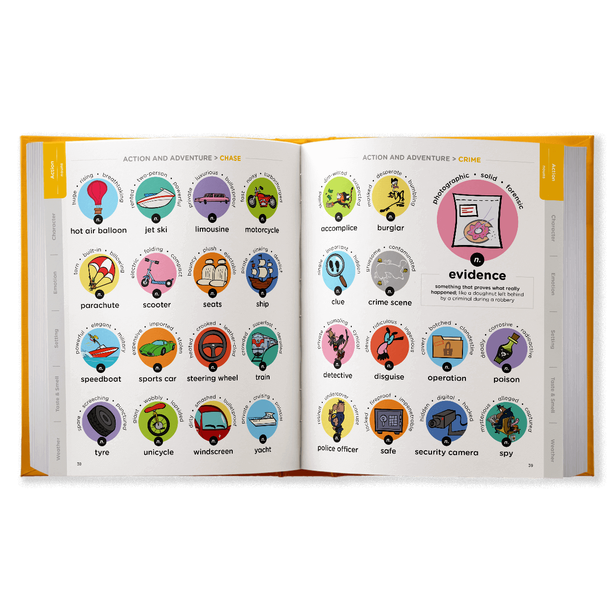 FMB Action and Adventure Book Carousel - Page Spread