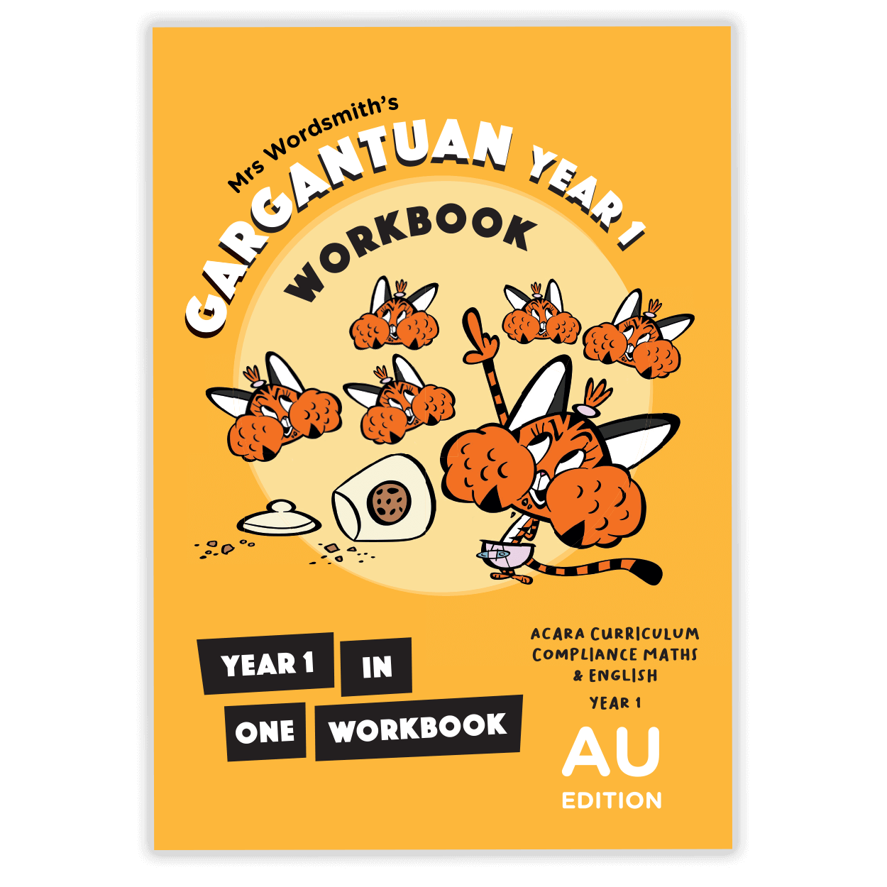 Gargantuan Year 1 Workbook (AU Edition) Cover