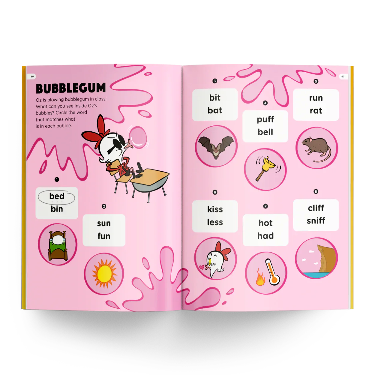 Bubblegum activity page