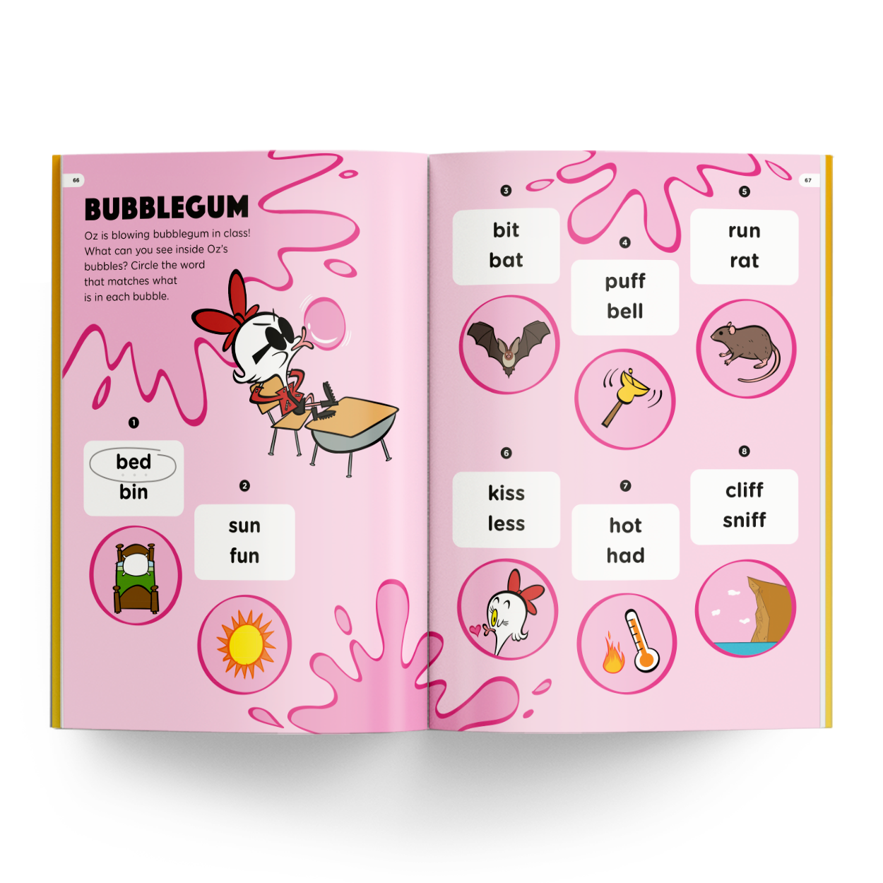 Bubblegum activity page