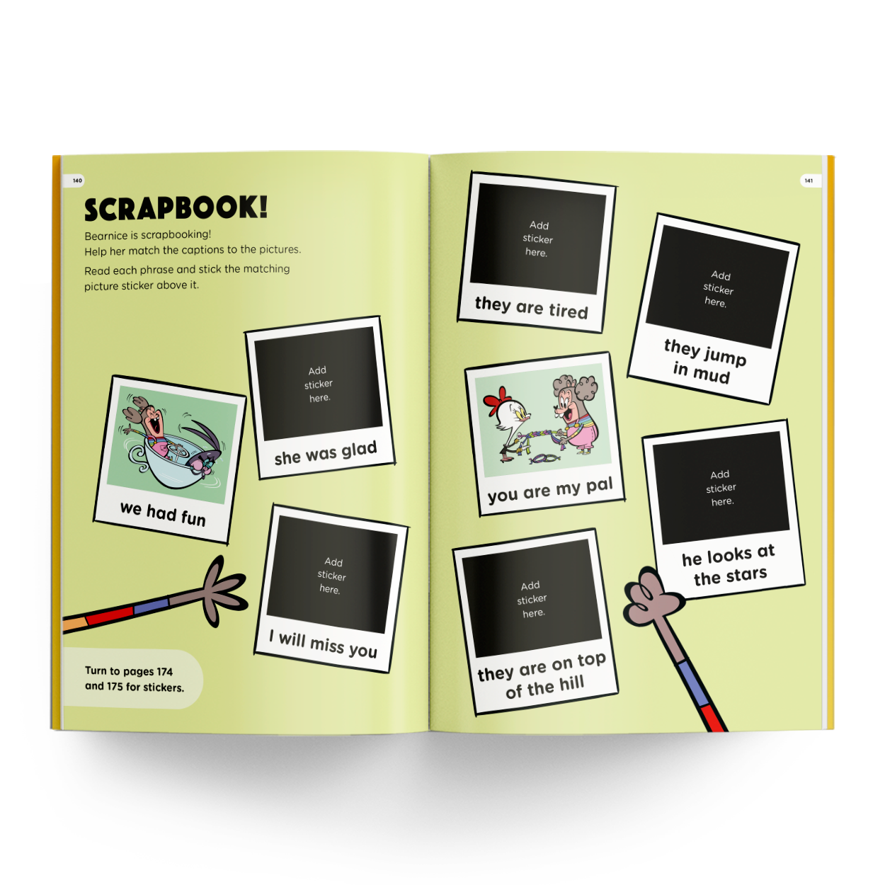 Get Reading with Phonics scrapbook activity
