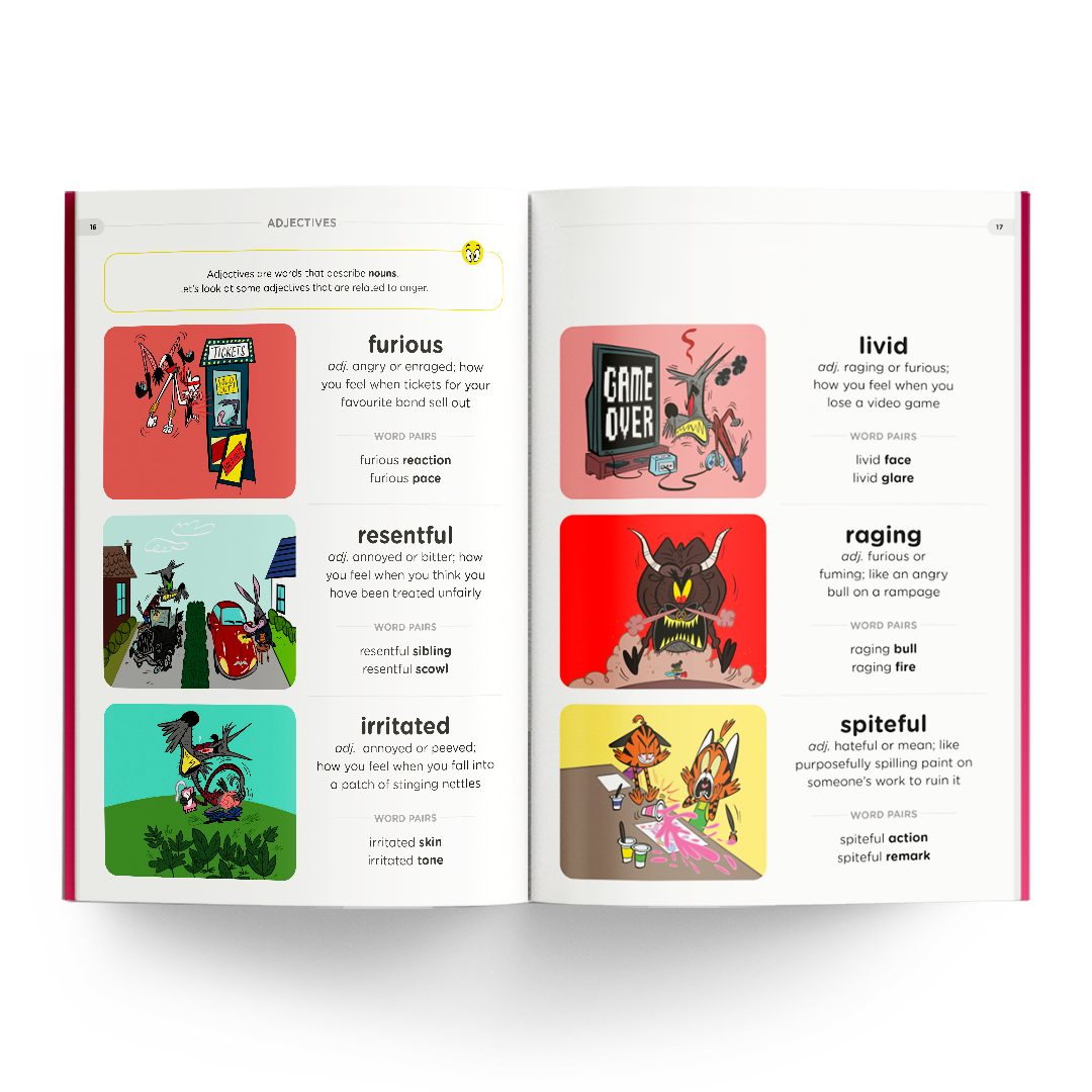 Grade 5 Stupendous Workbook - Adjective Page