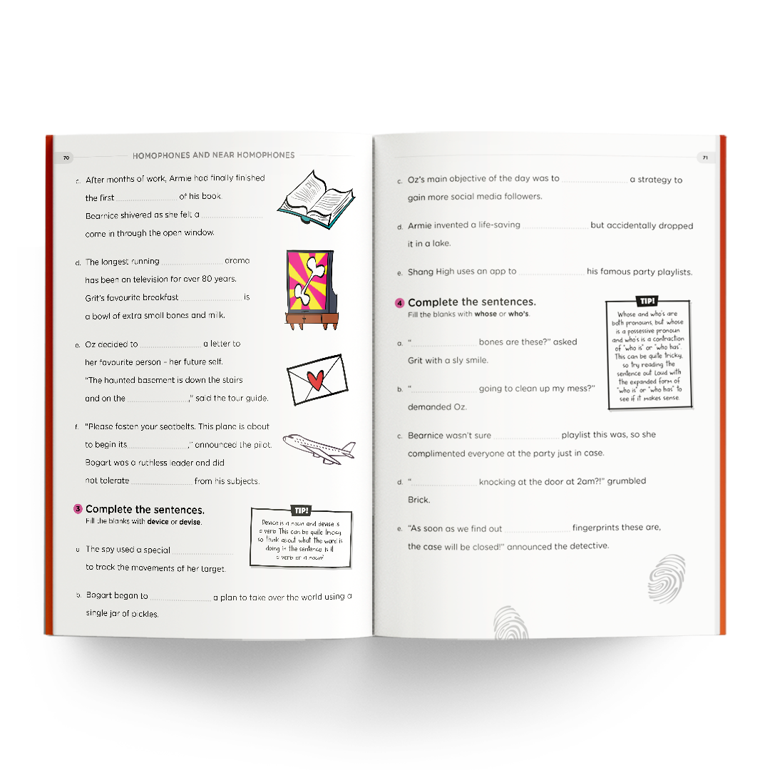 Grade 6 Workbook - Homophones & Near Homophones