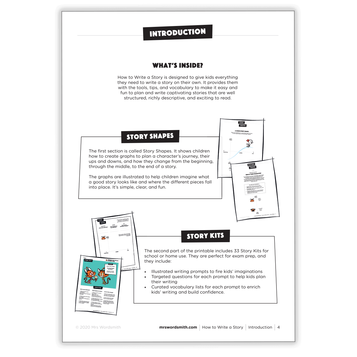 How to Write a Story introduction