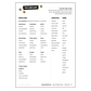Vocabulary list with word pairs, adjectives, and verbs.