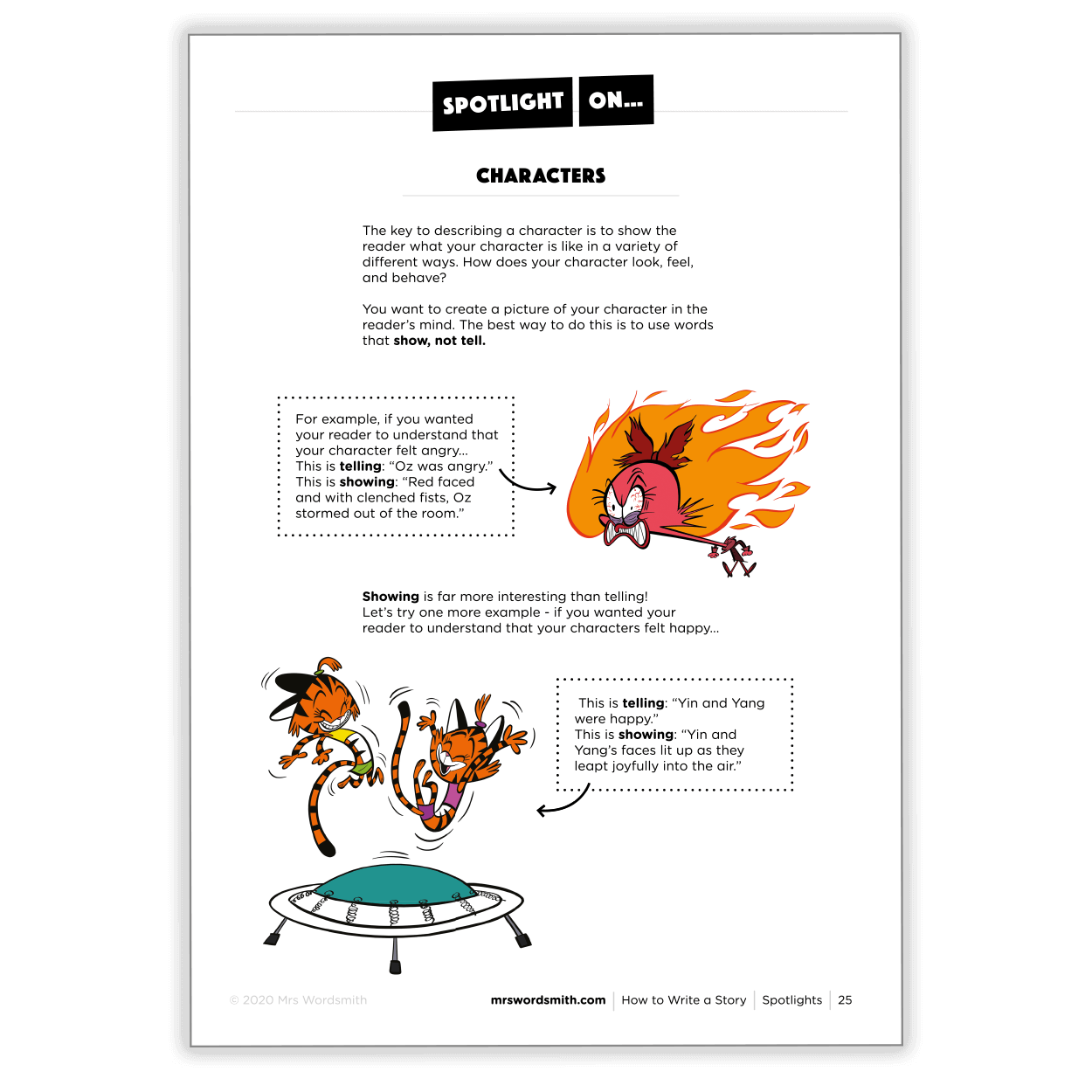 Character description examples