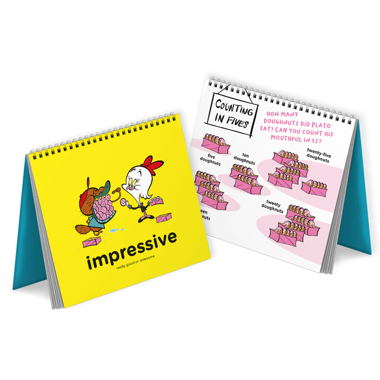 Counting & impressive learning cards.