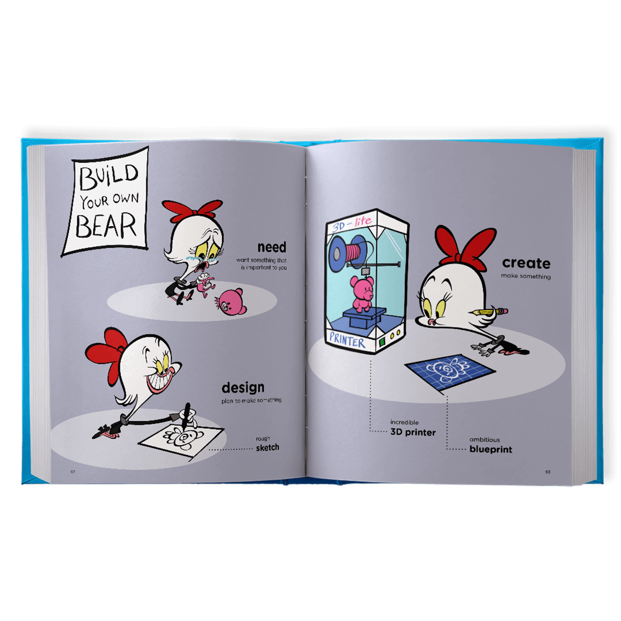 Build Your Own Bear illustrations