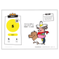 S sound lesson with cartoon characters
