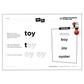 toy word practice in carousel
