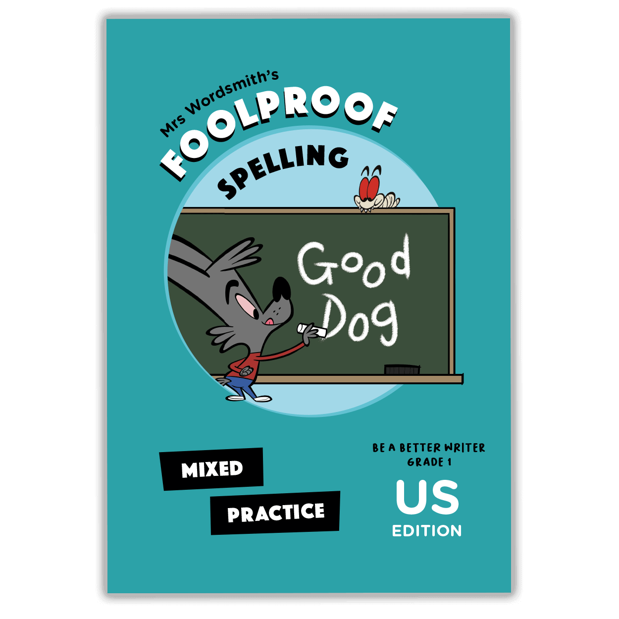 Grade 1 Mixed Spelling Practice Collection Cover - US Edition