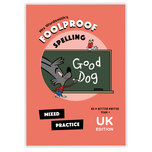 Foolproof Spelling Year 1 Mixed Practice UK Edition book cover