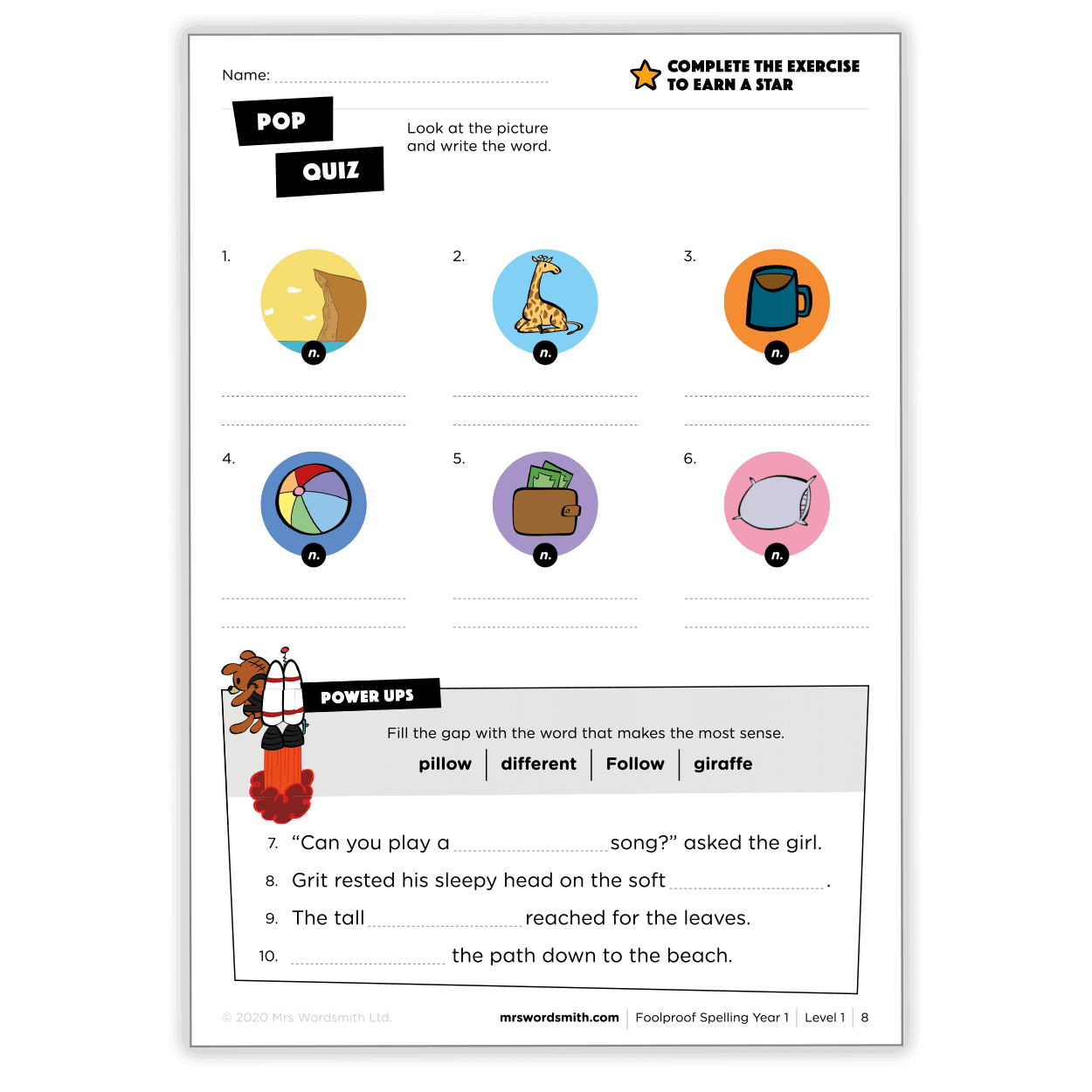 Complete the exercise to earn a star.