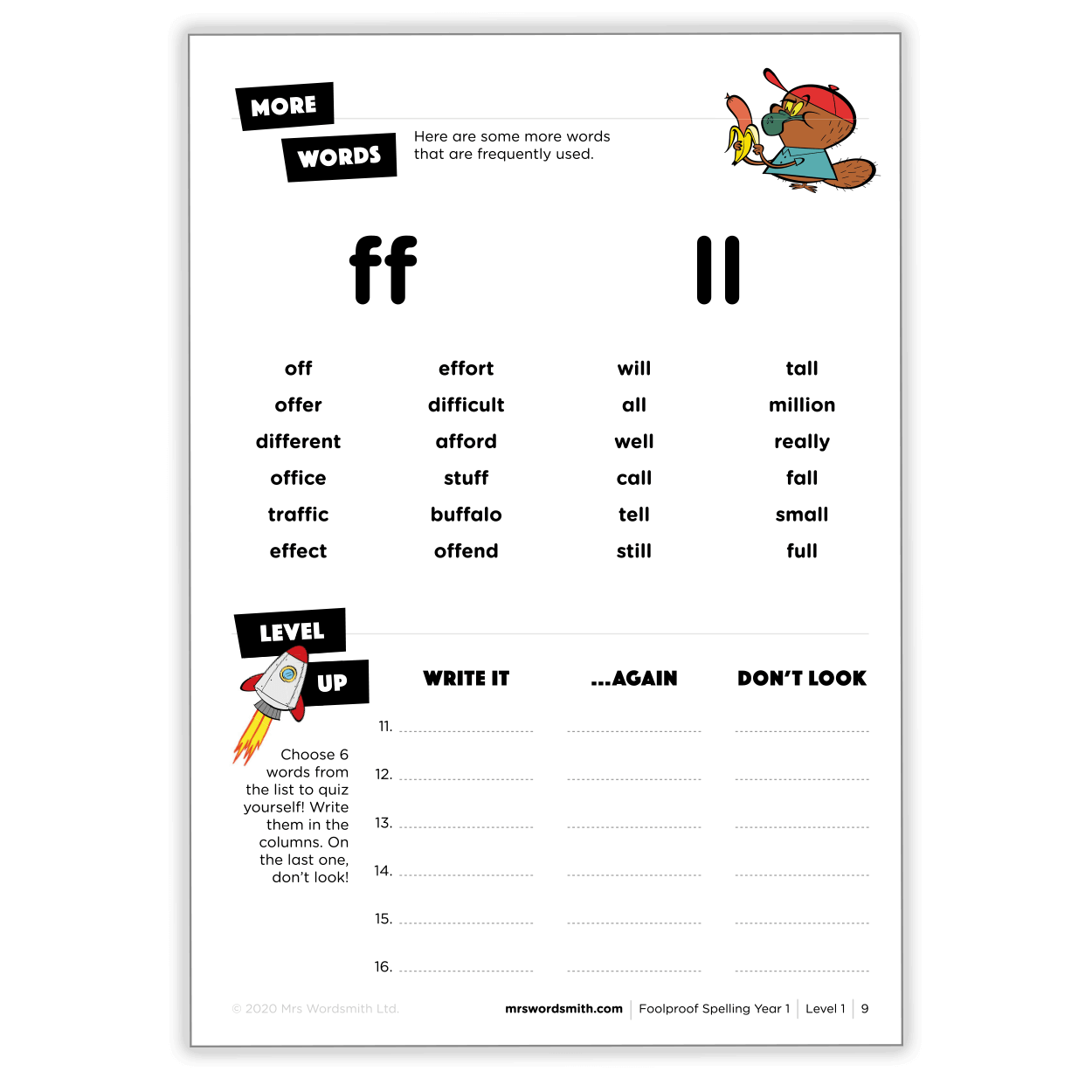ff words