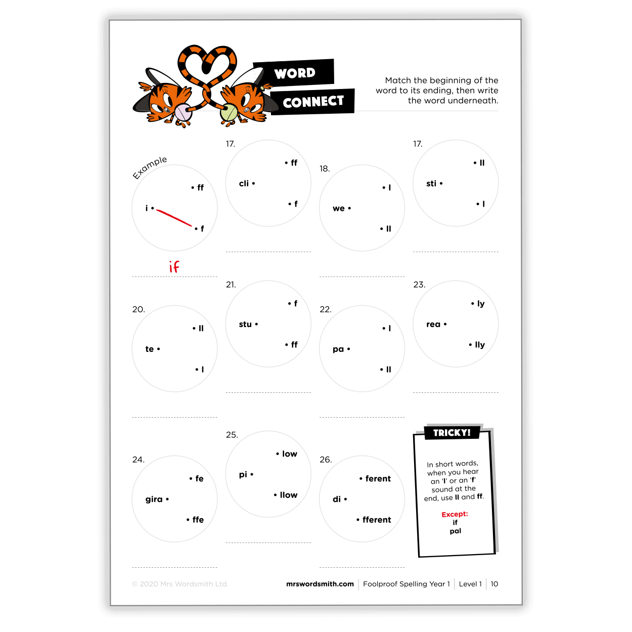 Word Connect activity