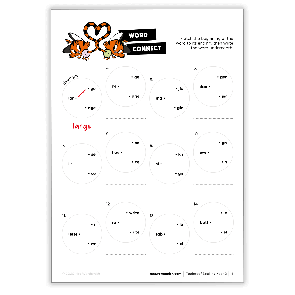 Word Connect Activity