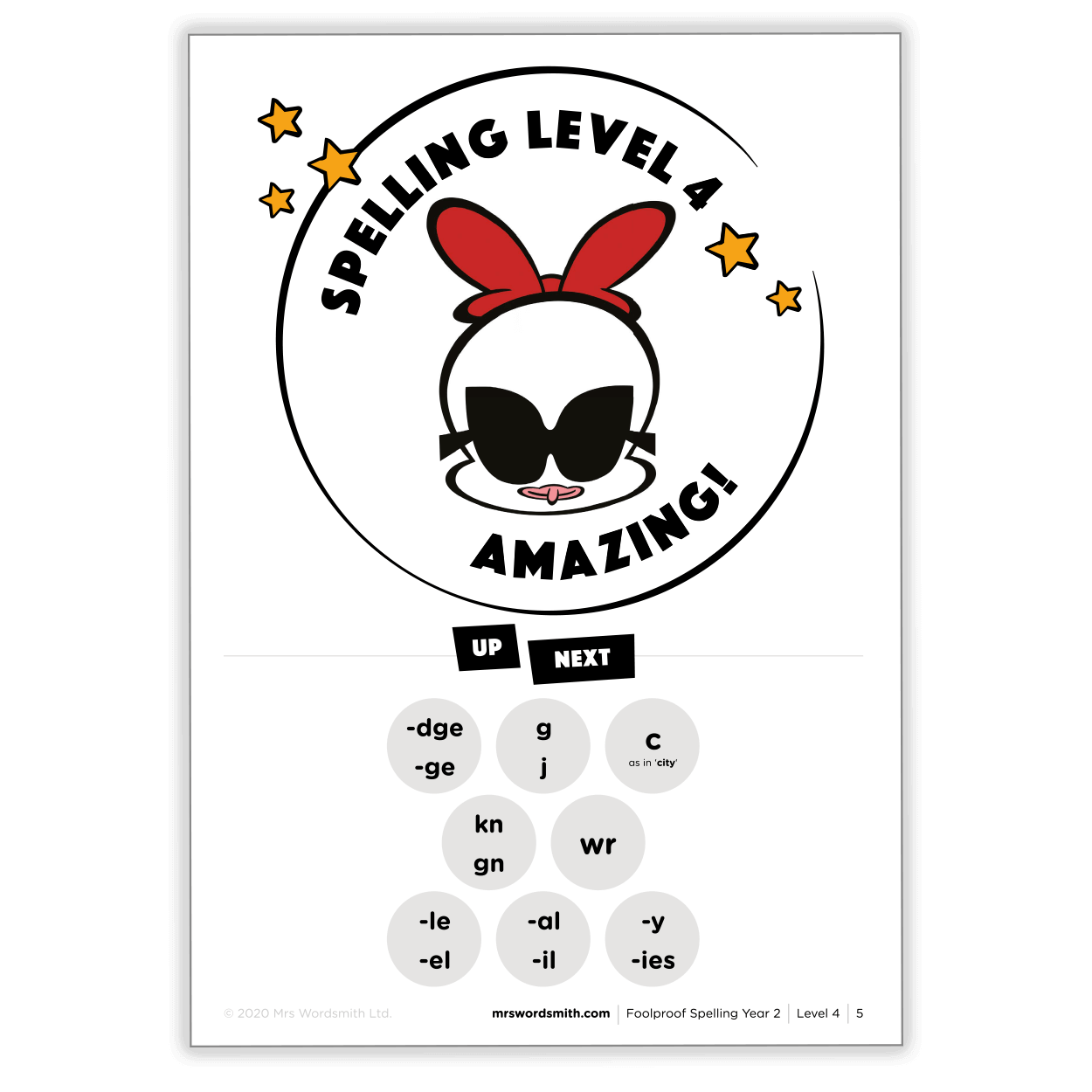 Spelling Level 4 - Amazing! Year 2 Target Carousel 4