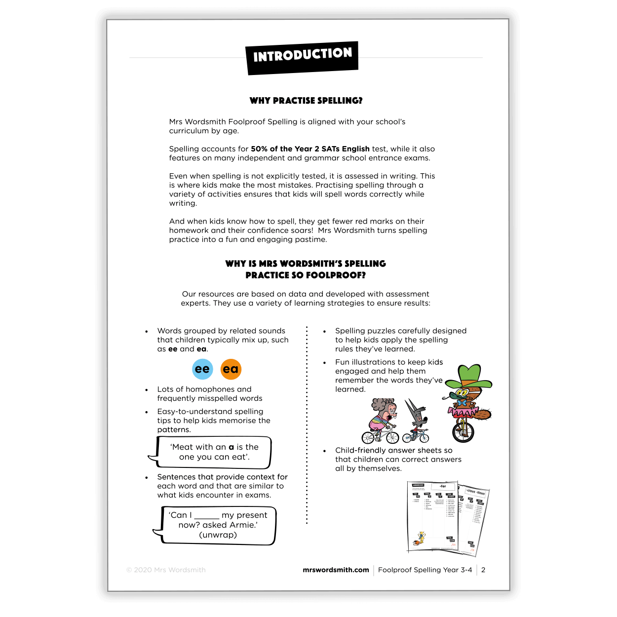 Spelling practice Year 3-4 introduction and benefits