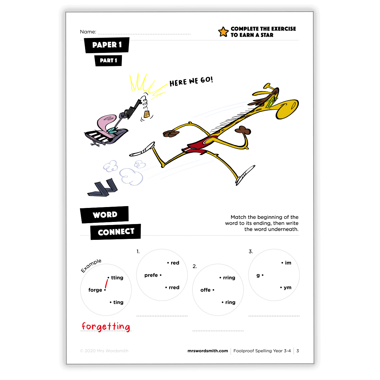 Word Connect Exercise