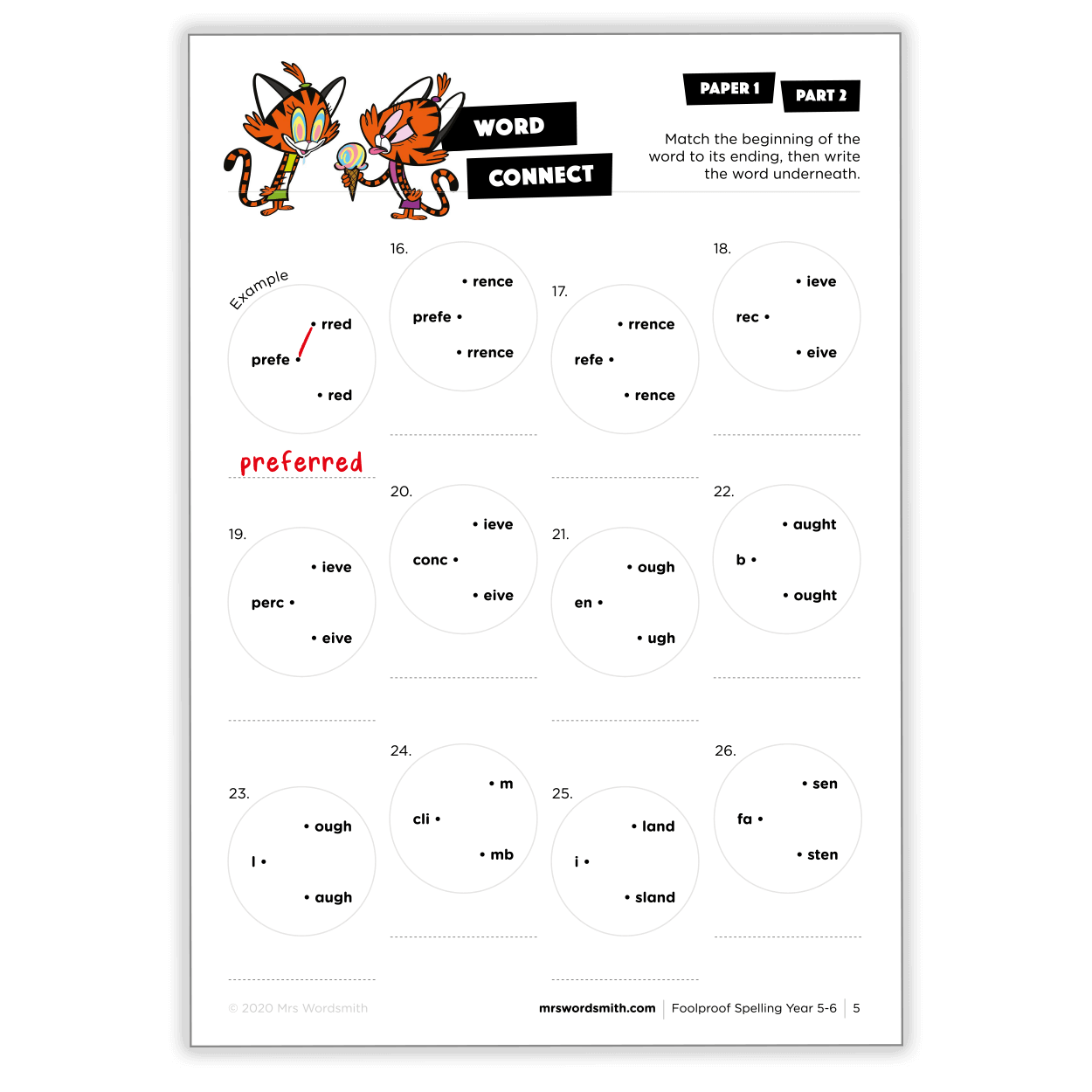 Word Connect activity