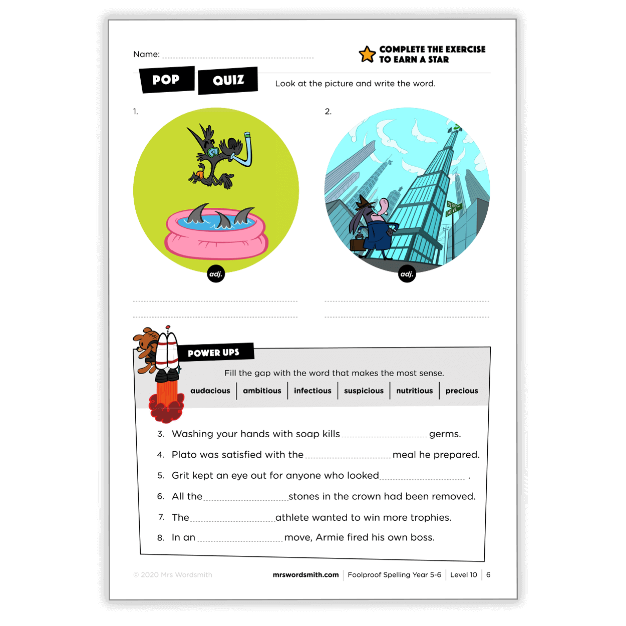 Complete the exercise to earn a star