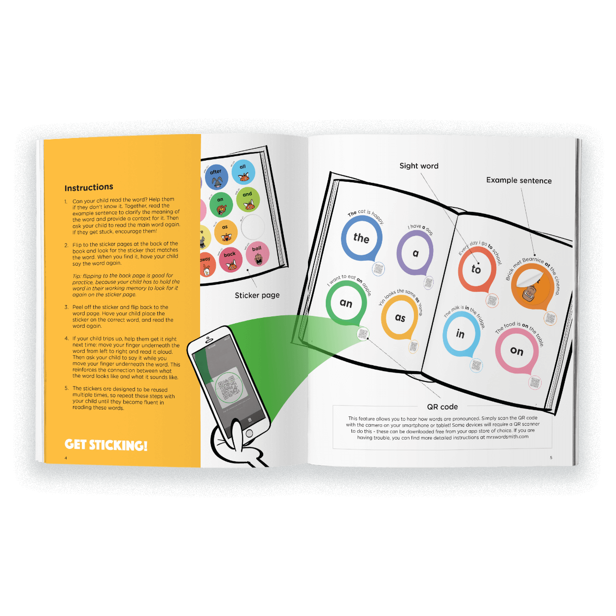StickIt sight word activity carousel image
