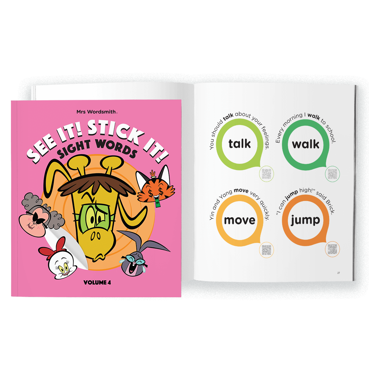See It! Stick It! Sight Words Book - Volume 4