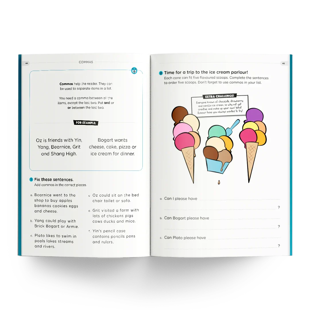Ice cream parlor exercise