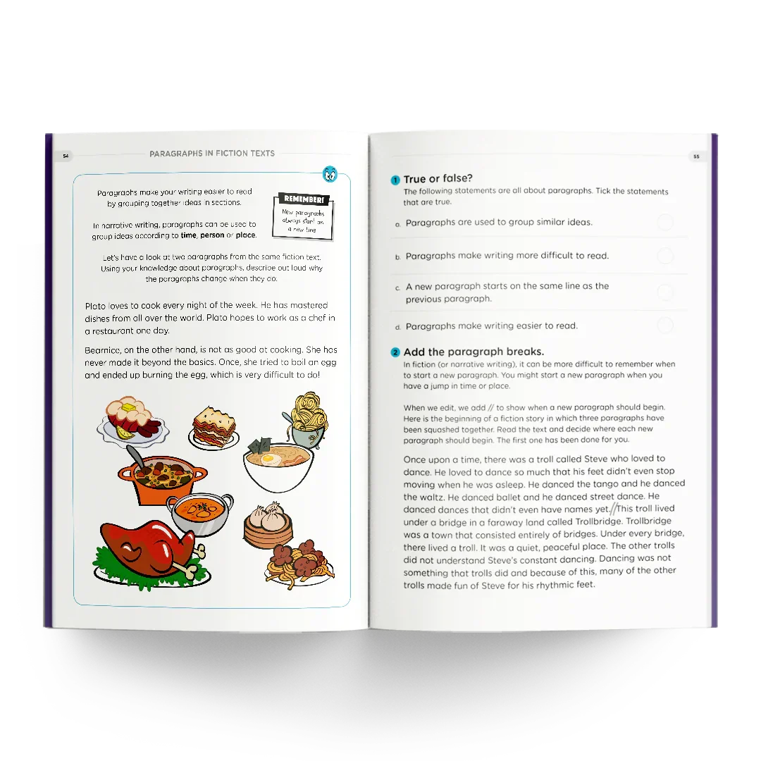 Fiction text & questions