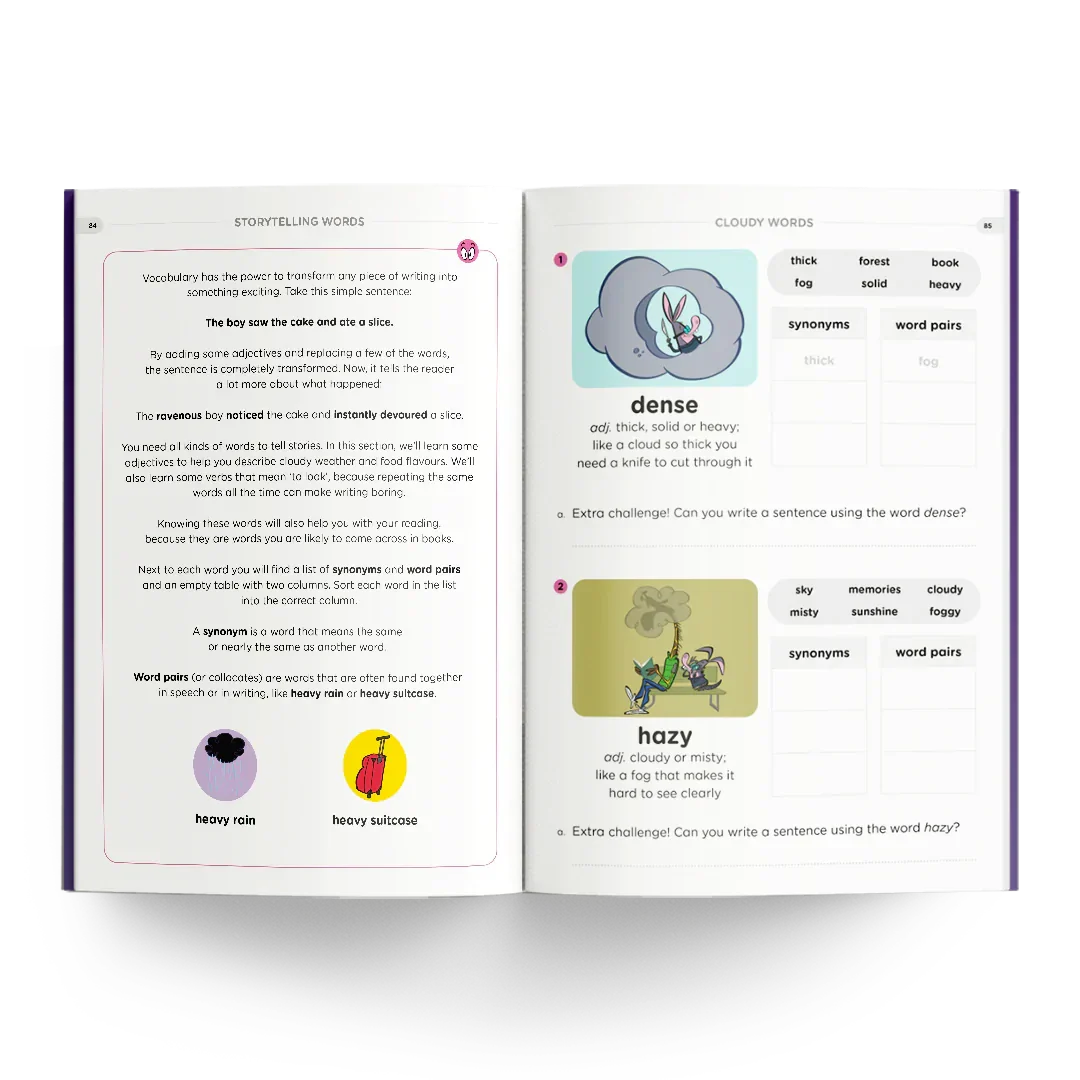 Year 3 Sensational Workbook - Storytelling & Vocabulary