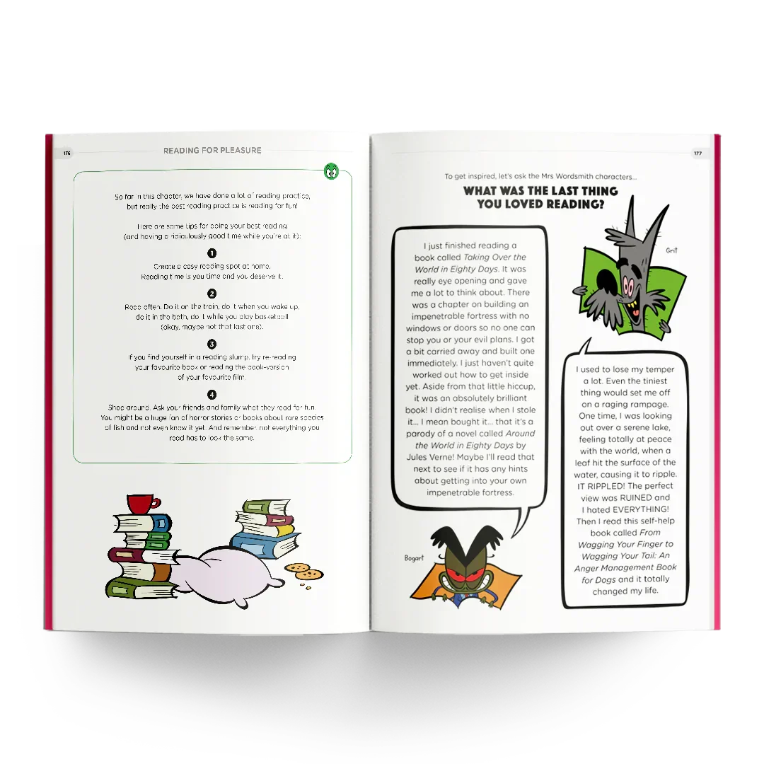 Reading for Pleasure spread