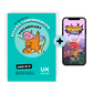 Reading Comprehension & Vocabulary (UK Edition) with Word Tag game