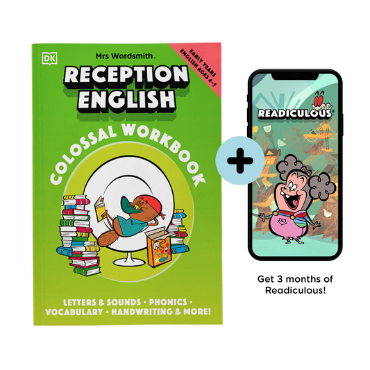 Reception English Workbook & Readiculous App