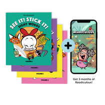 See It! Stick It! Readiculous sight words mock-up
