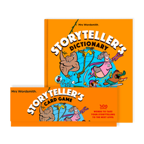 Storyteller's Dictionary & Card Game Bundle by Mrs. Wordsmith