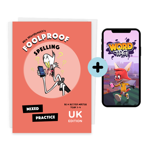 Foolproof Spelling Mixed Practice Year 3-4 UK Edition