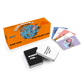 Storyteller's card game box mockup with fanned cards, including Words For......