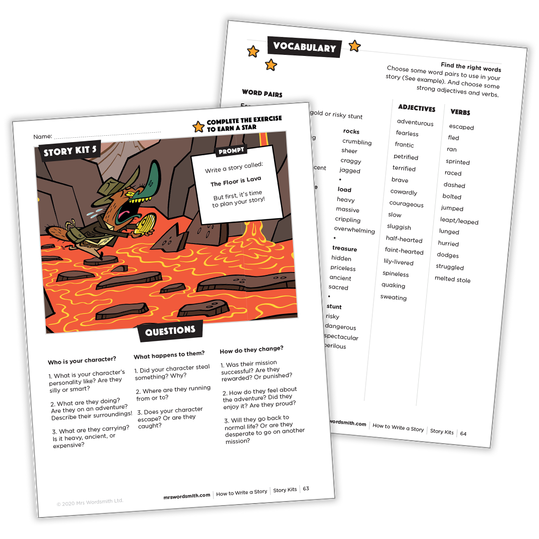 prompts & vocabulary