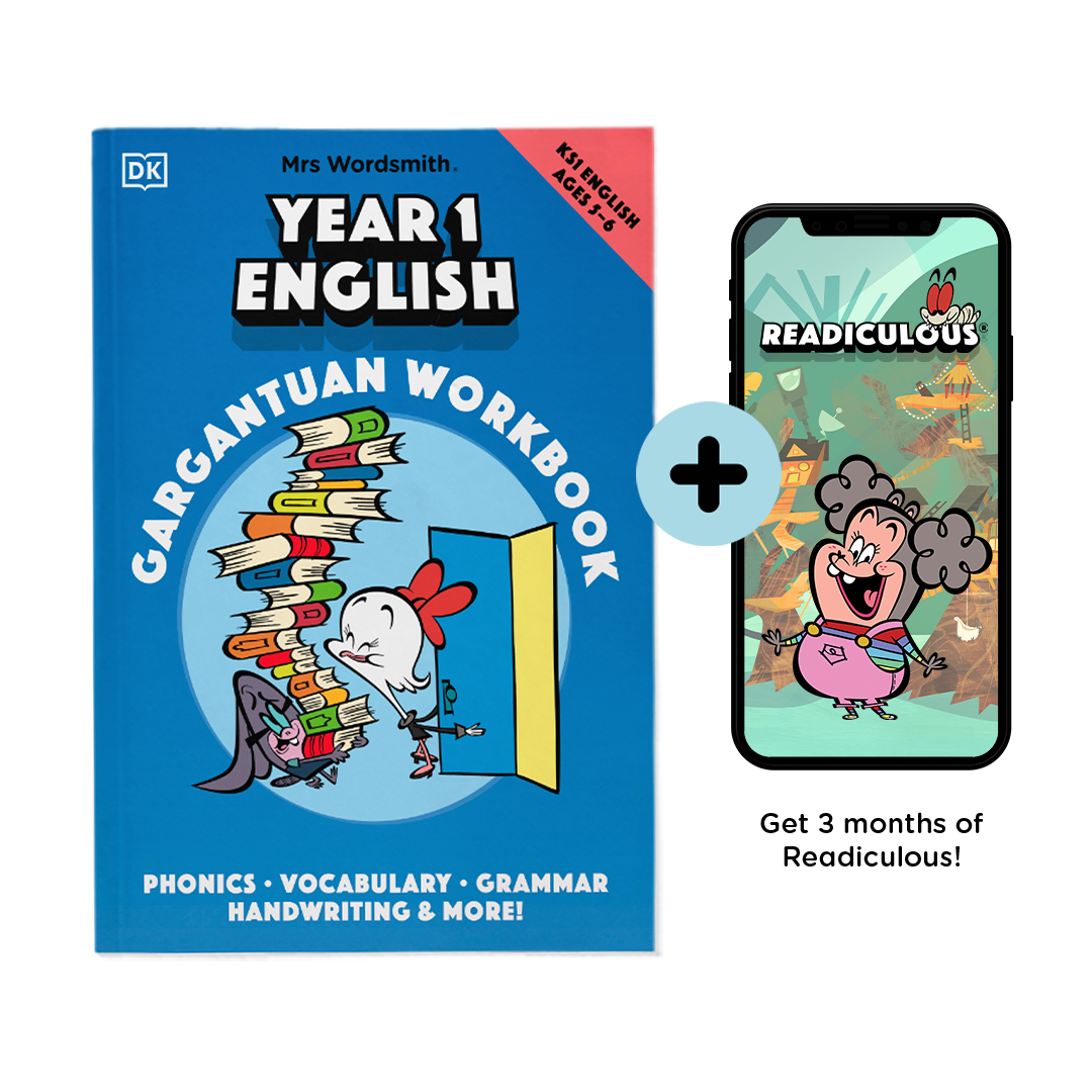 Year 1 English Workbook & Readiculous Mock