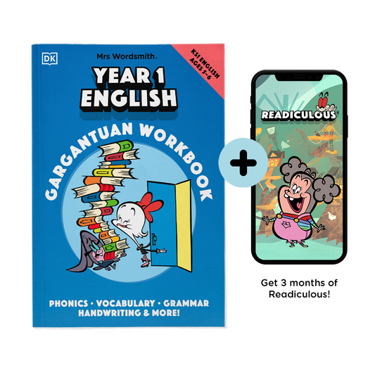 Year 1 English Workbook & Readiculous Mock