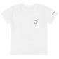 White t-shirt with moon and stars design