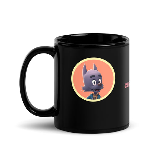 Black Glossy Mug